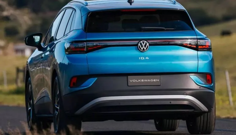 Imagem mostra o novo Volkswagen ID.4.