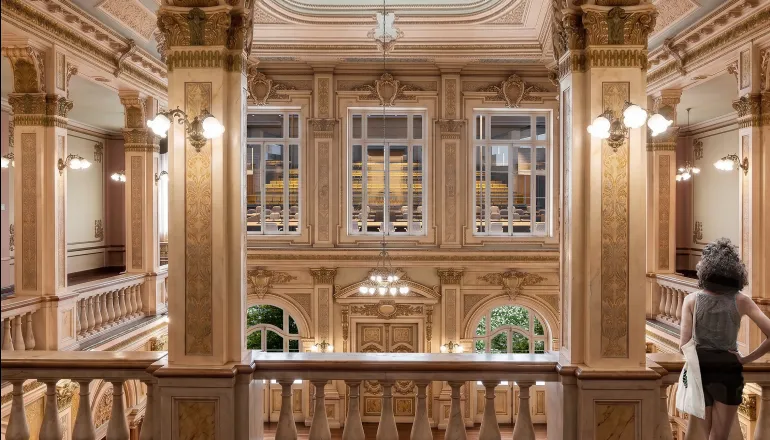 Uma das premissas da proposta vencedora é valorizar o patrimônio histórico existente e ampliar sua integração com os novos espaços do Legislativo.