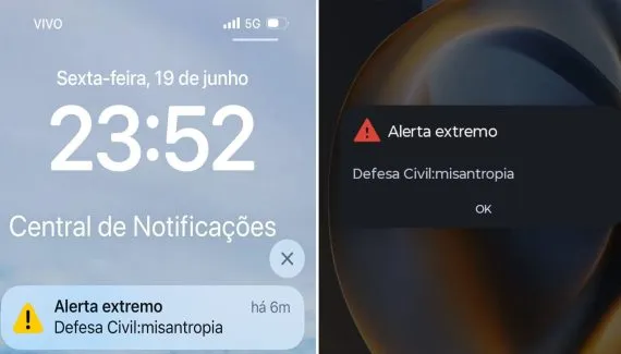 Paraná enquadra falso alerta da Defesa Civil como ato de terrorismo