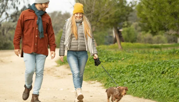 Veja 7 dicas para passear com o cachorro no frio com segurança e conforto 