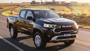 Imagem mostra a nova Ram Dakota Big Horn
