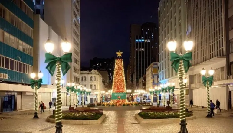 Atrações de Natal em Curitiba