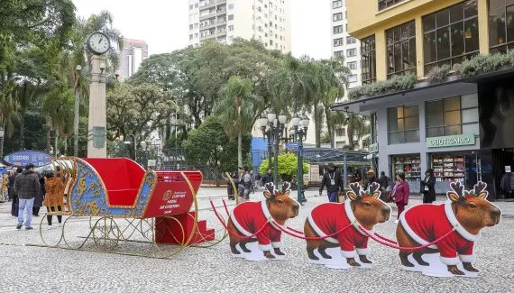Principal atração do Natal 2026 de Curitiba será em parque estreante na programação