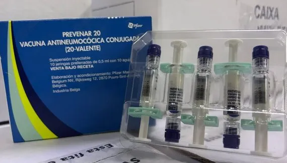 Paraná recebe mais de 29 mil doses da vacina pneumo 20