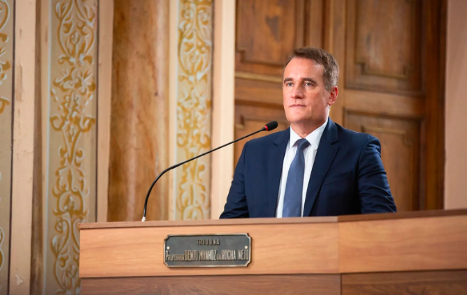 O presidente da Câmara Municipal de Curitiba, Tico Kuzma