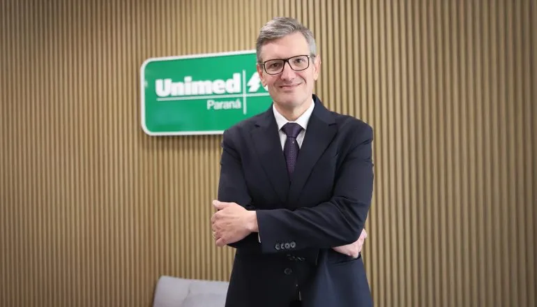 Diretor-presidente da Unimed Paraná, Alexandre Gustavo Bley