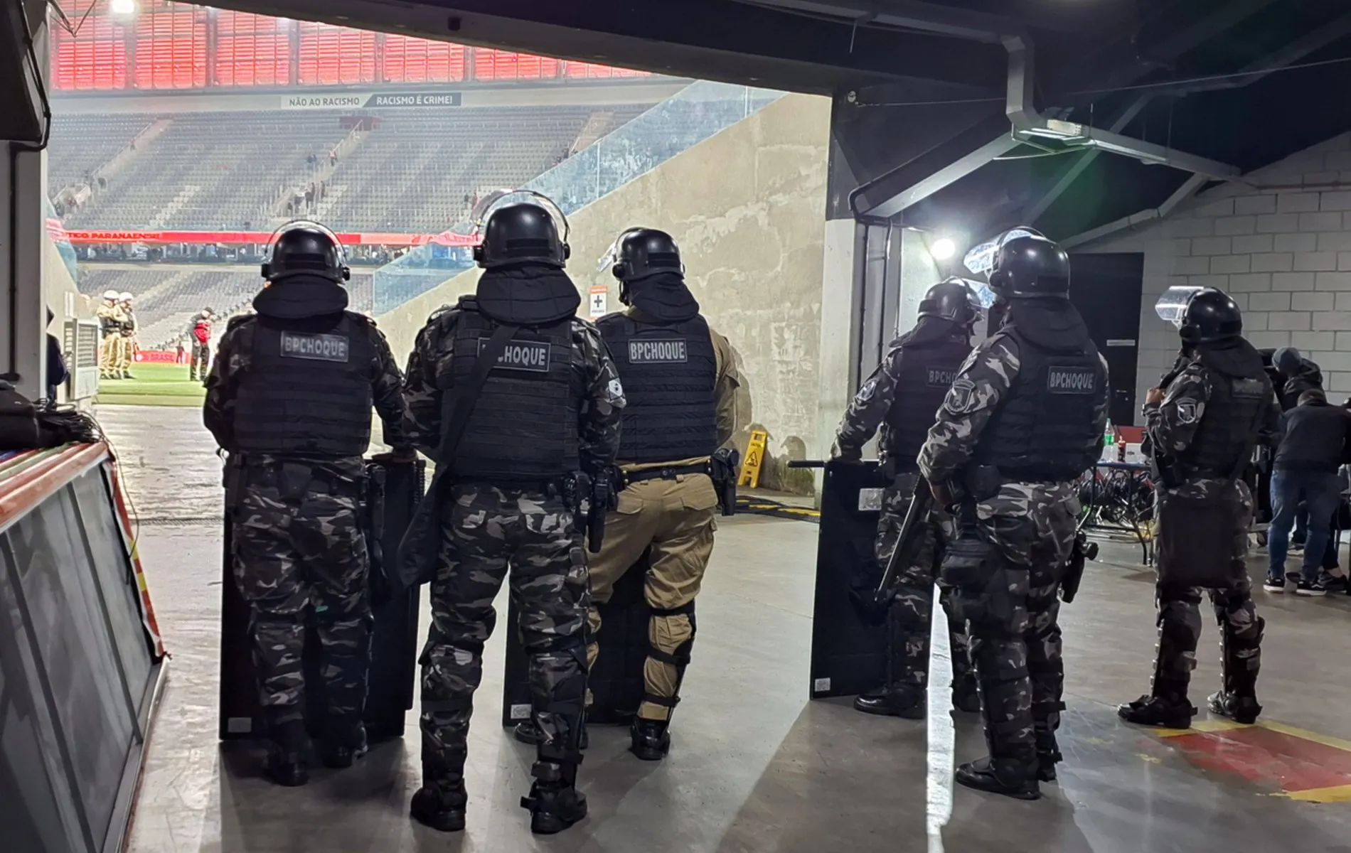 Arena da Baixada, em Curitiba.