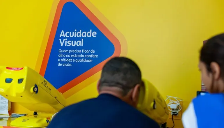 Exames gratuitos para caminhoneiros e população