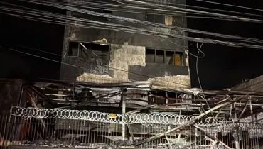 Incêndio em prédio no Centro de Curitiba deixa dois mortos e um ferido grave
