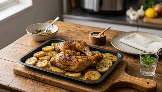 Como fazer frango com batatas na Airfryer: segredos do chef para uma refeição perfeita
