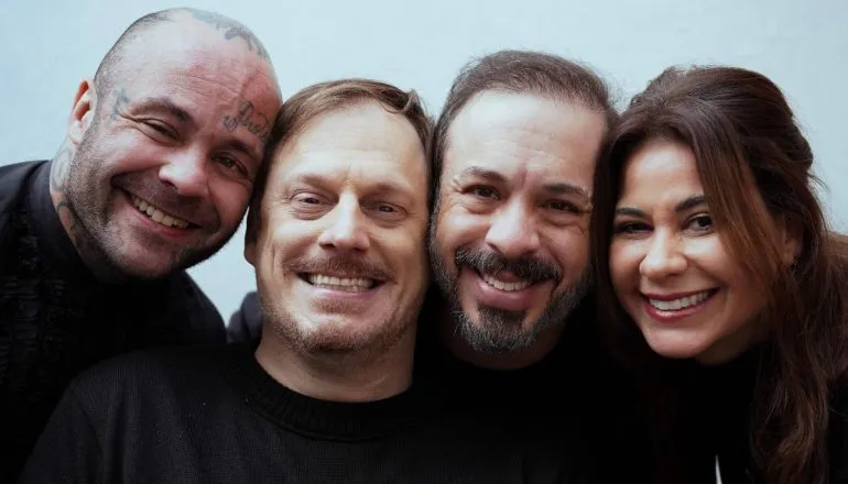 Rhenan Queiroz, Fagner Zadra, Rafael Alípio e Michele Bittencourt