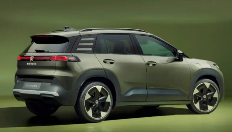 Imagem mostra o novo suv da Volkswagen, o ID Cross.