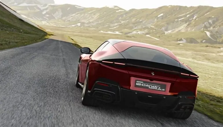 Imagem mostra a nova Ferrari 12 Cilindri Manuale