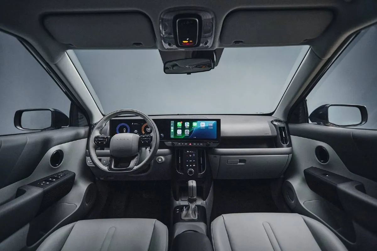 Imagem mostra a interna do novo Hyundai I20.