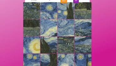 Quebra cabeça Van Gogh
