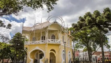 Imagem mostra o Palácio Belvedere.