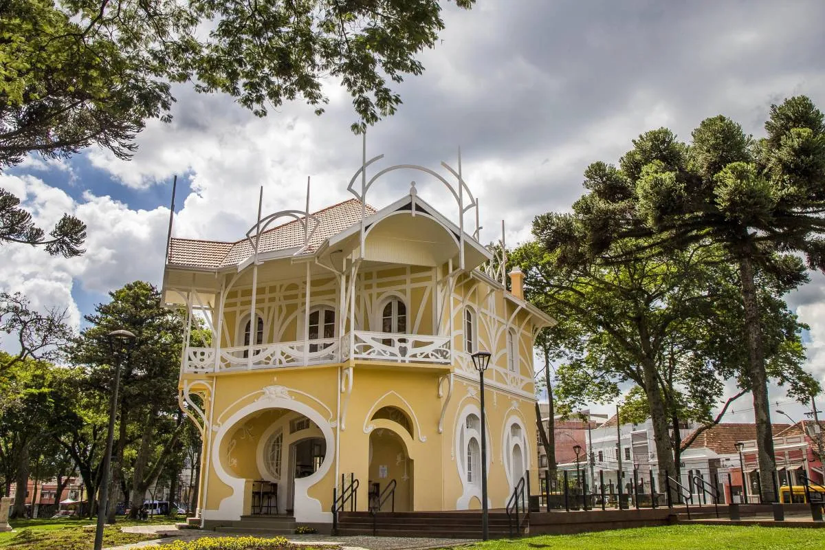 Imagem mostra o Palácio Belvedere.