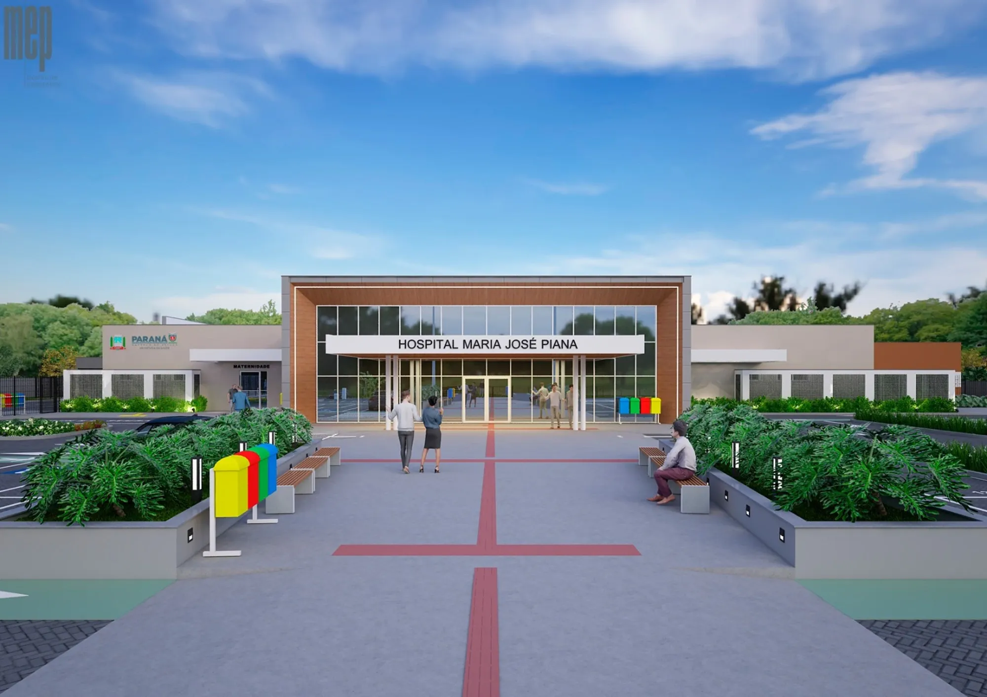 projeto de novo hospital regional de matinhos