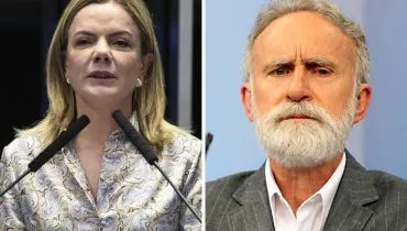 Gleisi Hoffmann e de Doutor Rosinha