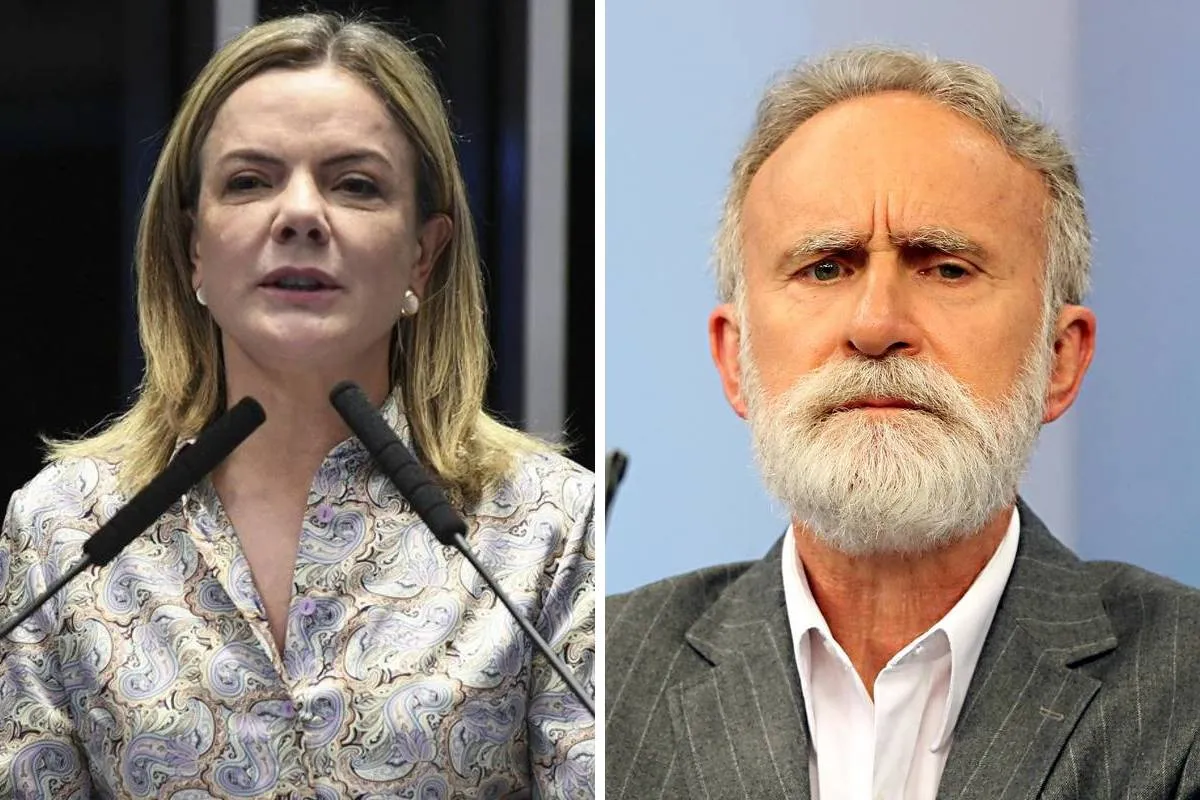 Gleisi Hoffmann e de Doutor Rosinha