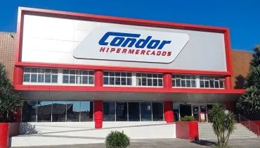 Fachada do supermercado Condor Paranaguá