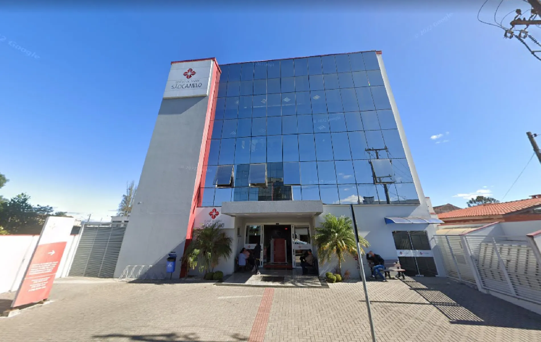 Fachada do Hospital Regional São Camilo, em União da Vitória.
