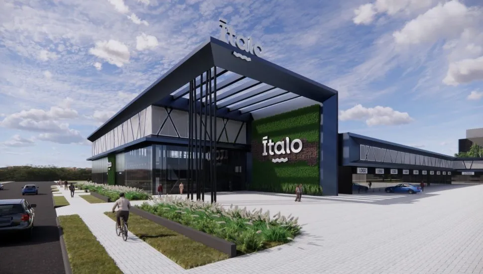 fachada de novo supermerado Ítalo Barigui