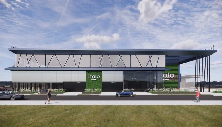 fachada de novo supermerado Ítalo Barigui