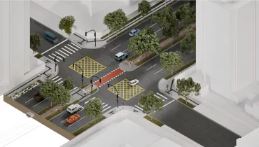 Aterramento de fios e nova ciclovia: o que vai mudar em avenida do Centro de Curitiba