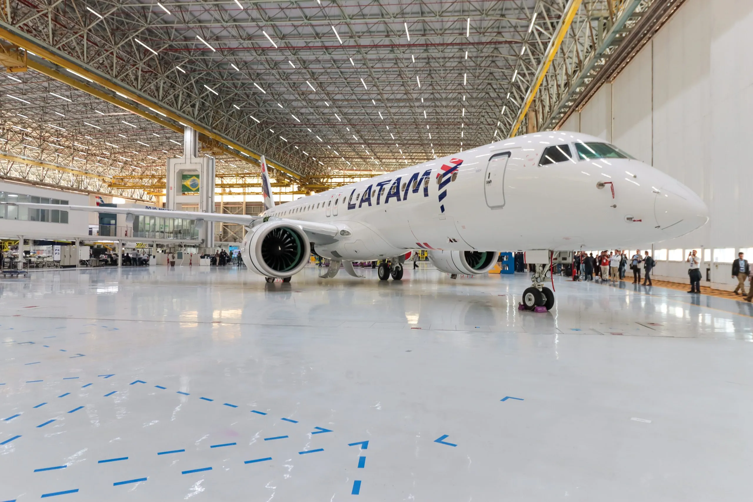 Novos Jatos Embraer da Latam