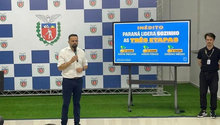 Paraná lidera ranking nacional do Ideb pelo terceiro ano consecutivo