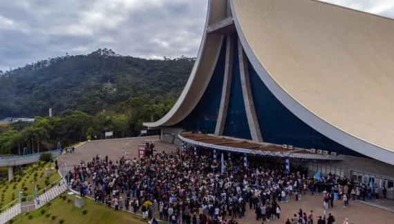 Santuário Santa Paulina: o legado da primeira santa do Brasil atrai 75 mil romeiros por mês