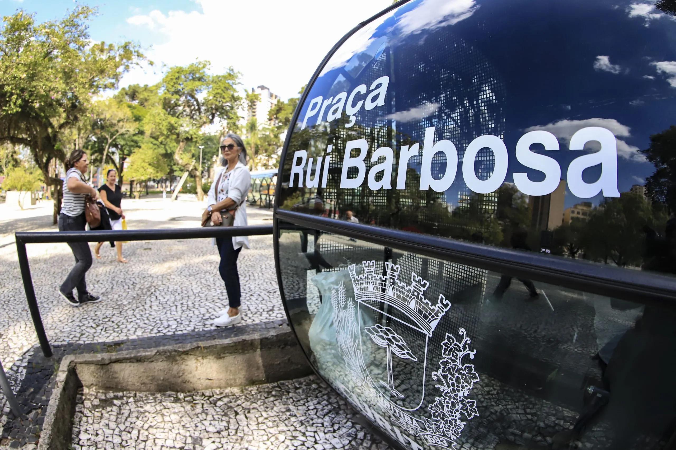 Obra desativa estação Eufrásio Correia e cria novas integrações de ônibus na Praça Rui Barbosa. Foto: José Fernando Ogura/Secom