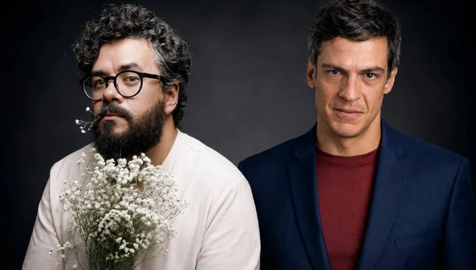 Imagem é uma montagem com PC Silva e Mateus Solano.