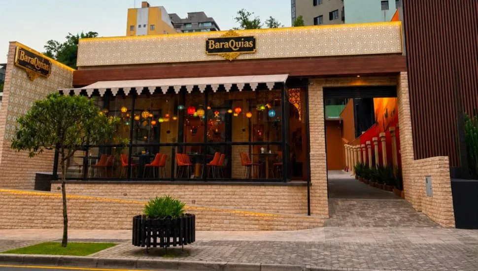 Fachada do restaurante Baraquias