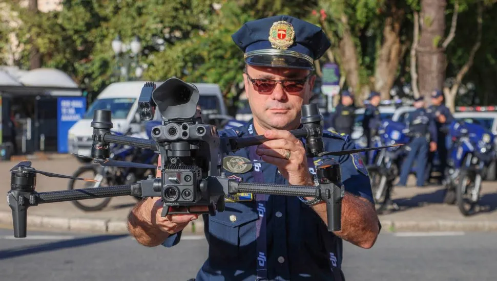 Nova patrulha da Guarda Municipal passa a contar com 32 novos drones.