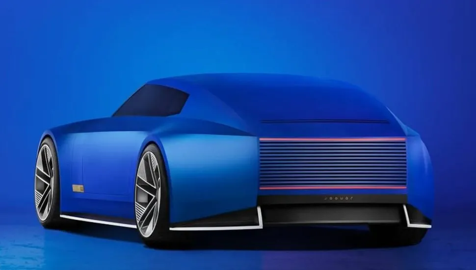 Imagem mostra o protótipo do Jaguar Type 01
