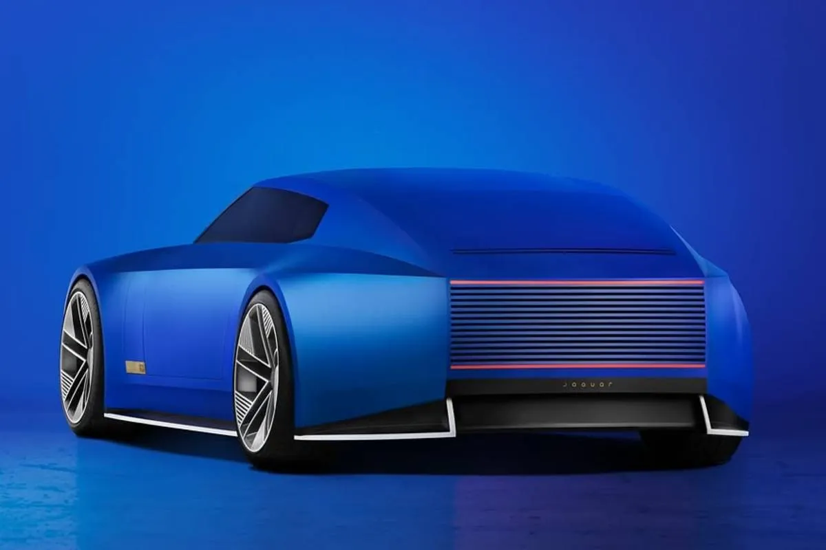 Imagem mostra o protótipo do Jaguar Type 01