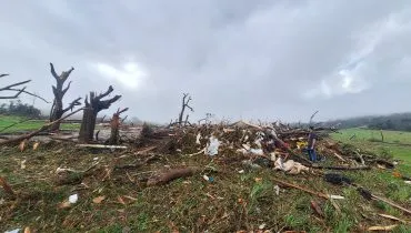 Tornado em Piraí do Sul é classificado como F3, com ventos de até 332 km/h