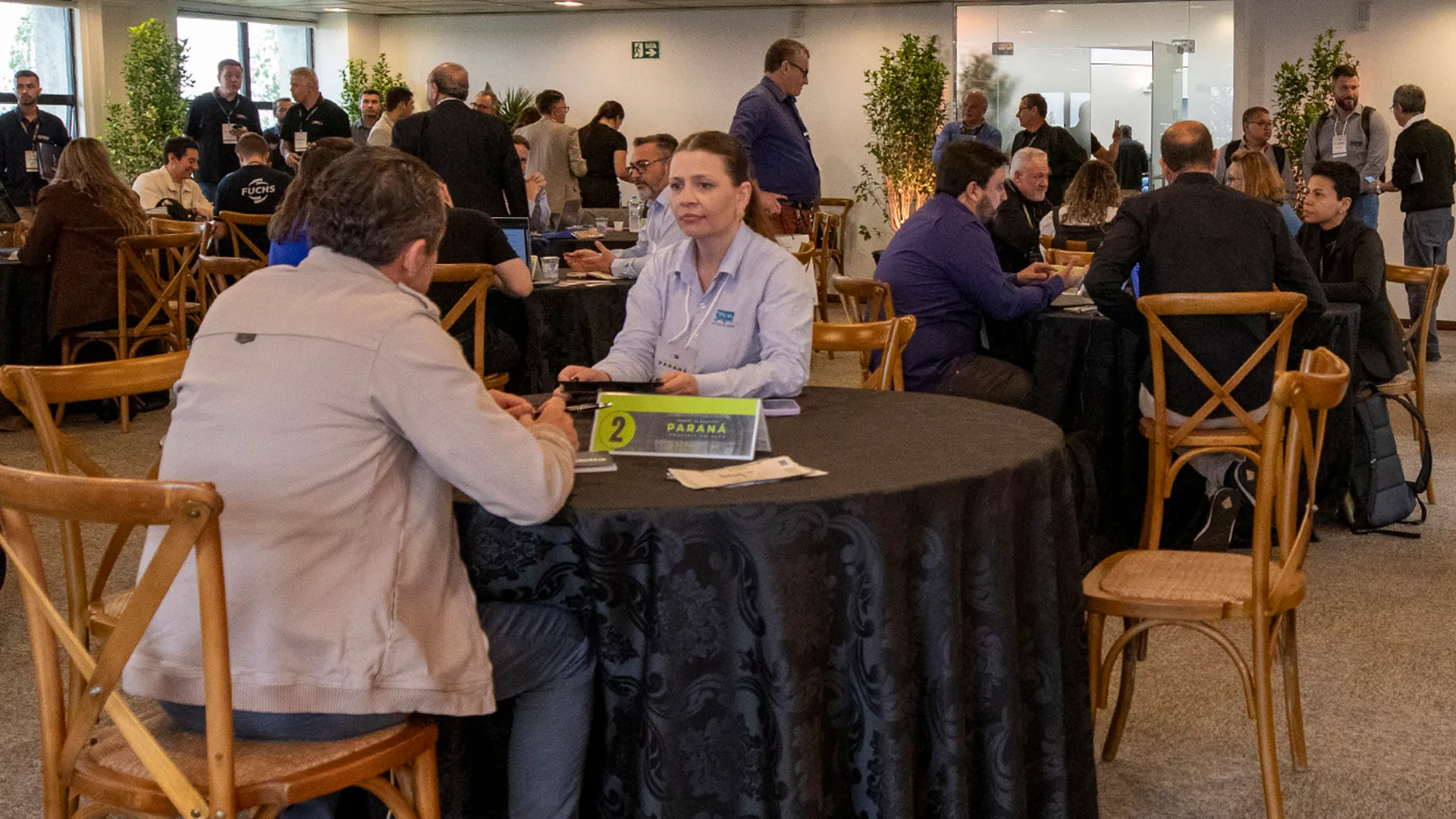 Reuniões previamente agendadas aproximam compradores e fornecedores, facilitando parcerias comerciais durante a Expo+ Indústria
