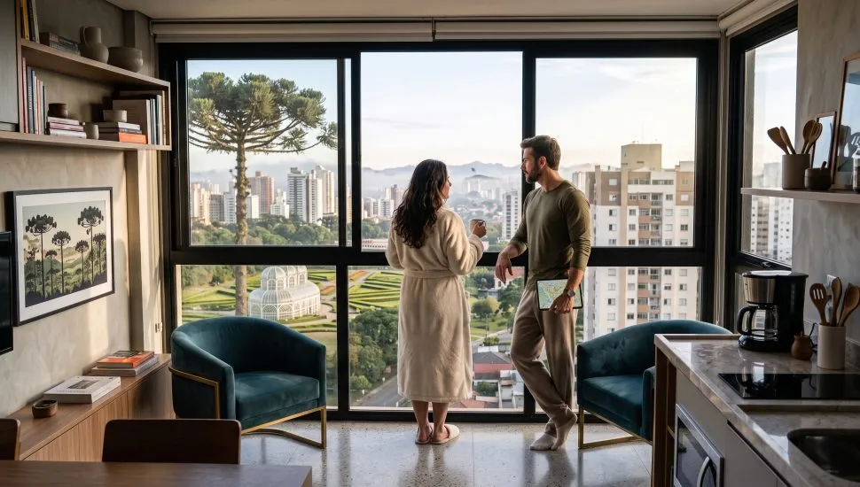 Airbnb em Curitiba movimentou R$ 2,1 bi em 2025