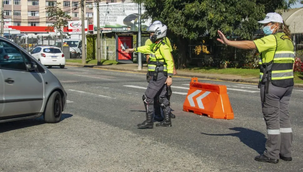 Eventos alteram o trânsito em Curitiba neste domingo com bloqueios no Centro, Água Verde e Rebouças. Foto: Levy Ferreira/SMCS