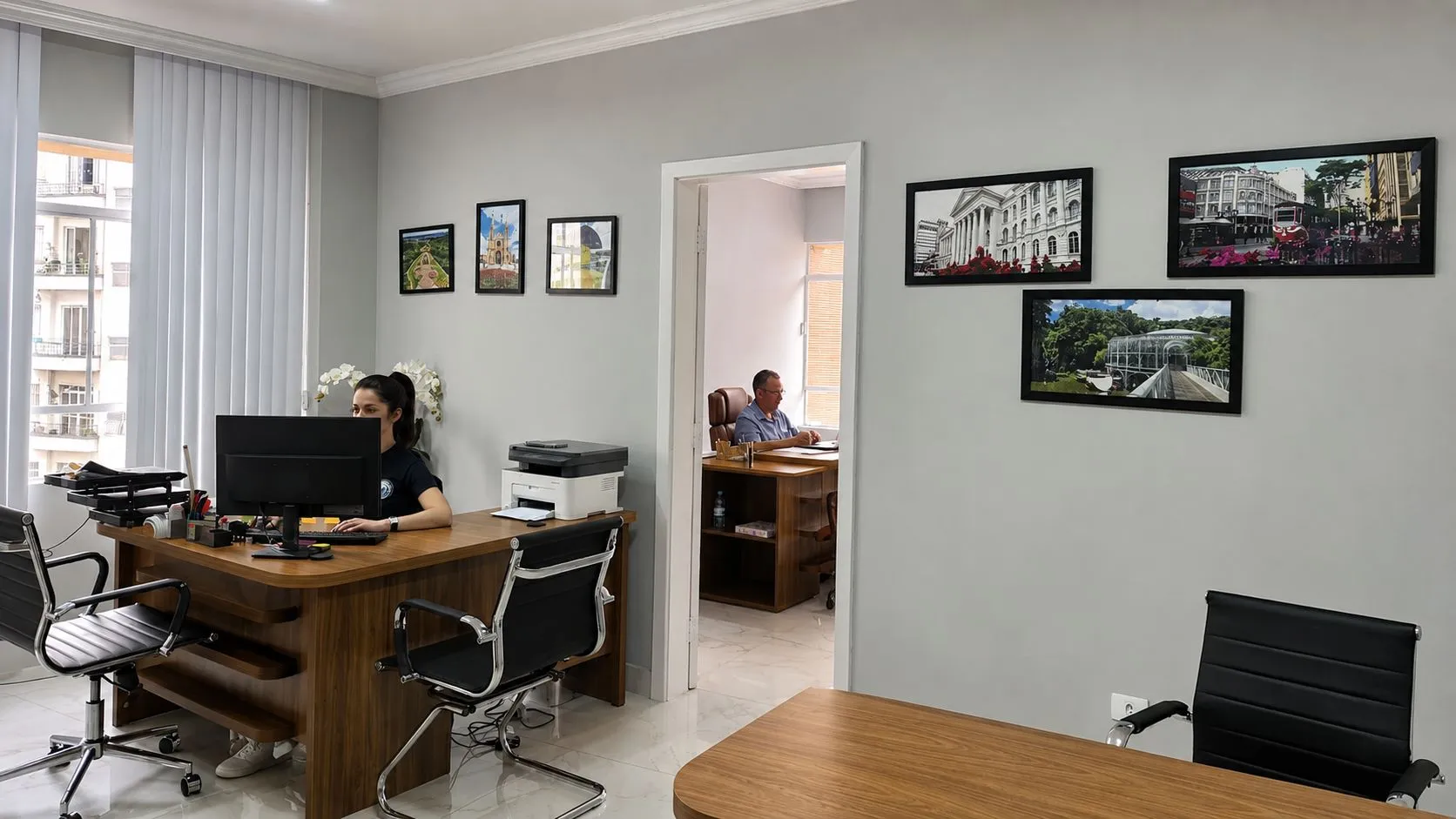 Sede atual da Sociedade dos Servidores de Curitiba, onde a entidade presta atendimento e dá continuidade ao trabalho construído ao longo de gerações.