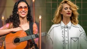 Imagem mostra Marisa Monte e Letrux em uma montagem.