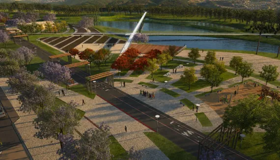 Curitiba abre licitação para novo parque de R$ 183 milhões com ciclovia e sete lagoas