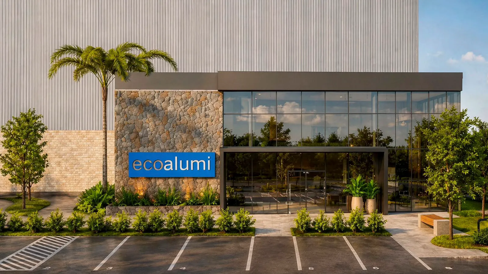 Ecoalumi - fachada da fábrica