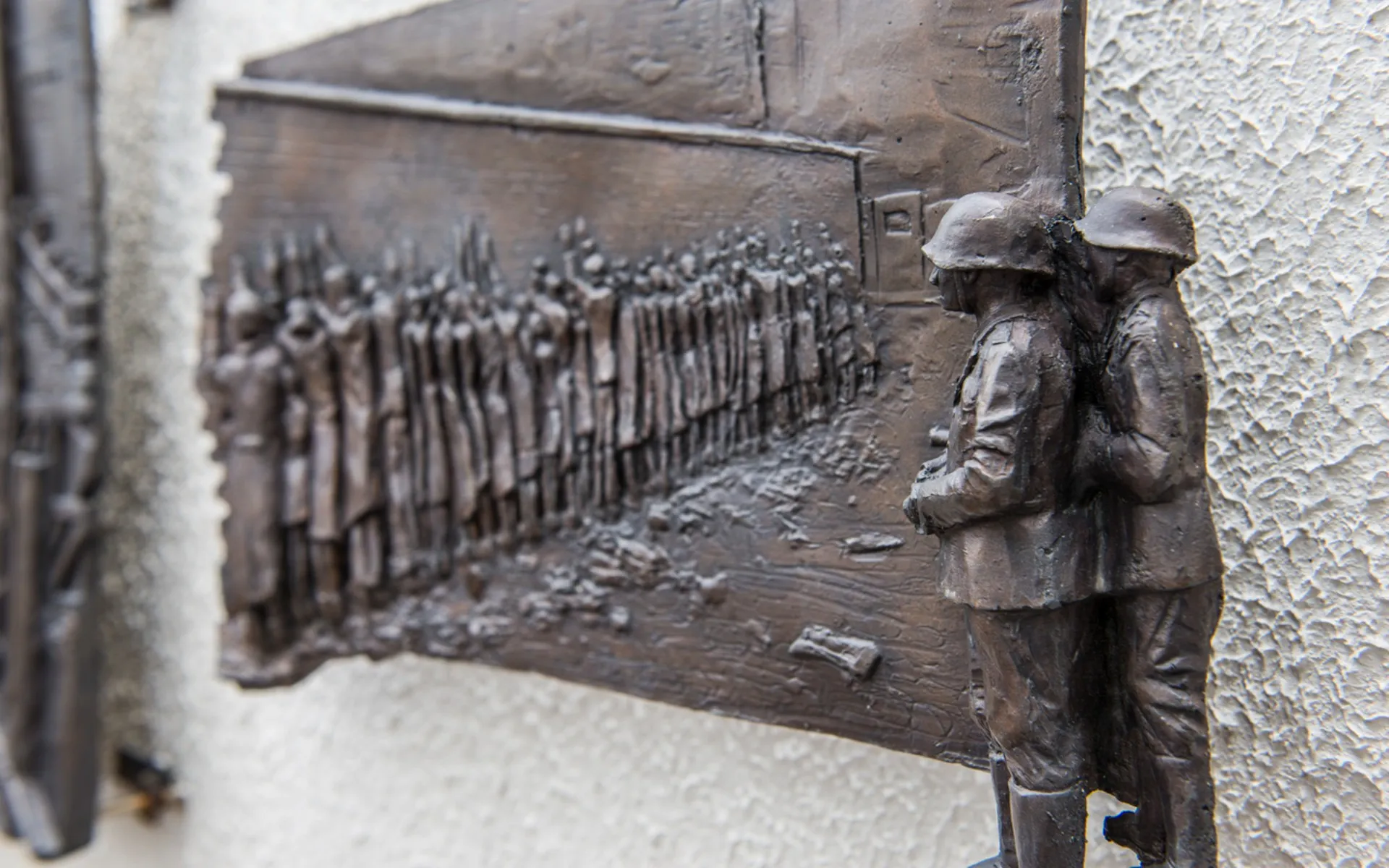 Detalhe do Museu do Holocausto, em Curitiba.