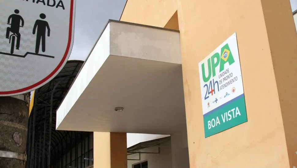Imagem mostra uma UPA em Curitiba
