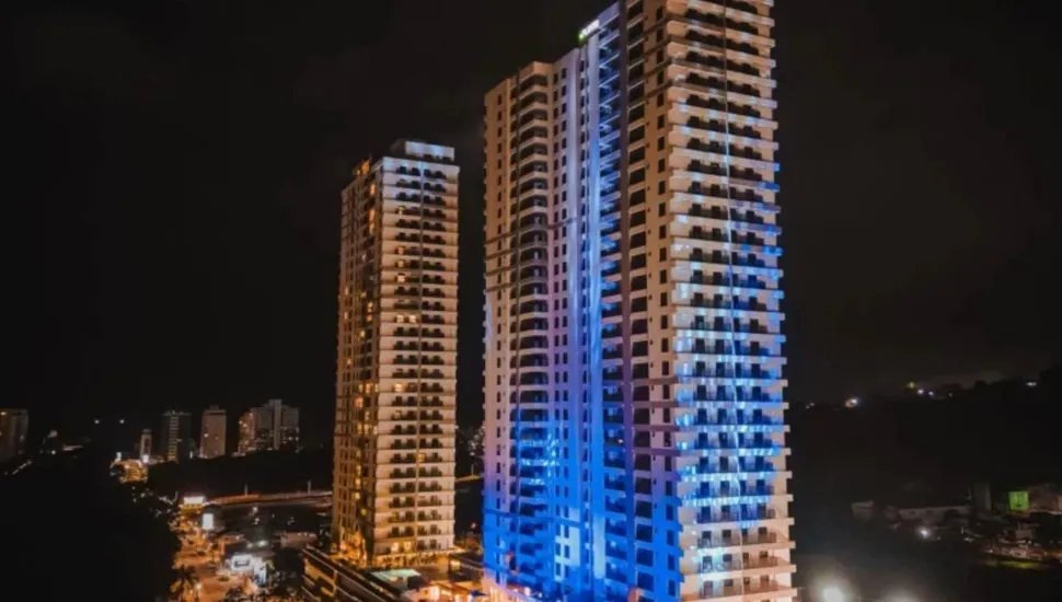 Entregue com 97% das 232 unidades comercializadas, a Torre Sirena teve valor geral de vendas de R$ 450 milhões. (Foto: Divulgação/Lotisa )