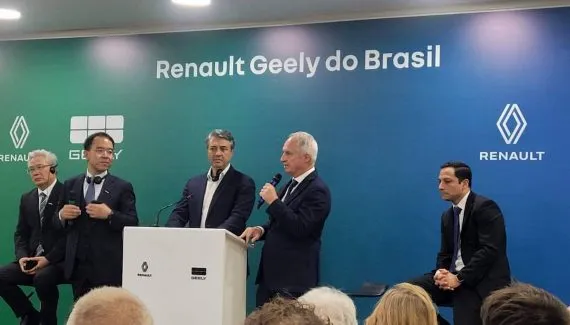 Renault Geely Brasil investe R$ 2 bi em SJP para novo carro em 2027